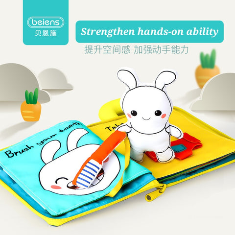 Beiens 3D Cloth Book - Little Rabbit