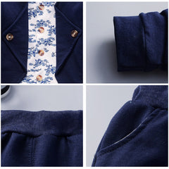 Smart Casual Blazer with flora & Pants