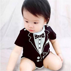 Smart Bodysuit Short Sleeve - Bow Tie Print