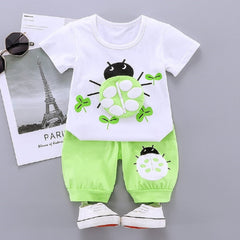 3D Green Bug T-Shirt with Shorts