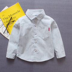 Front Pocket Button Up Long Sleeves Shirt