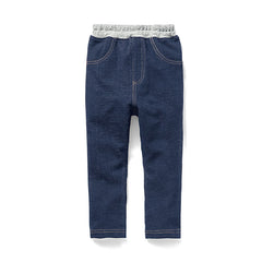 Unisex Lightweight Terry Pant - Dark Blue Denim