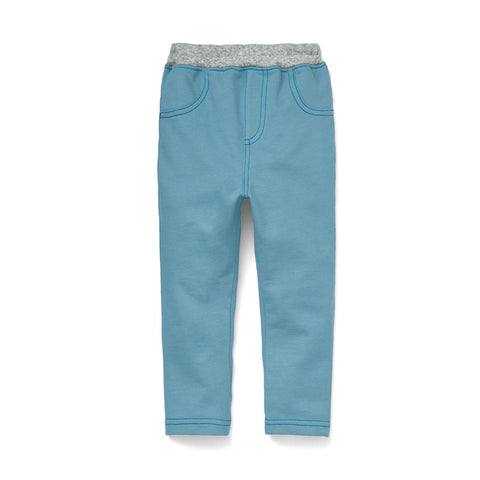 Unisex Lightweight Terry Pant - Blue